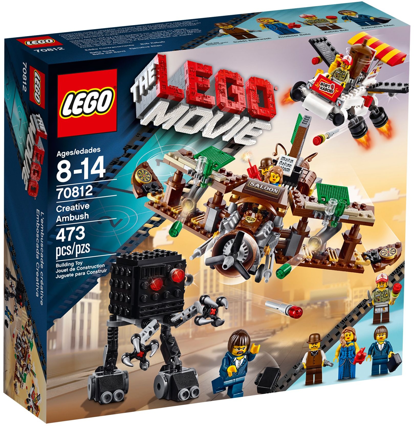 70812_alt1 70812 - The LEGO Movie: Creative Ambush - Afbeelding 1