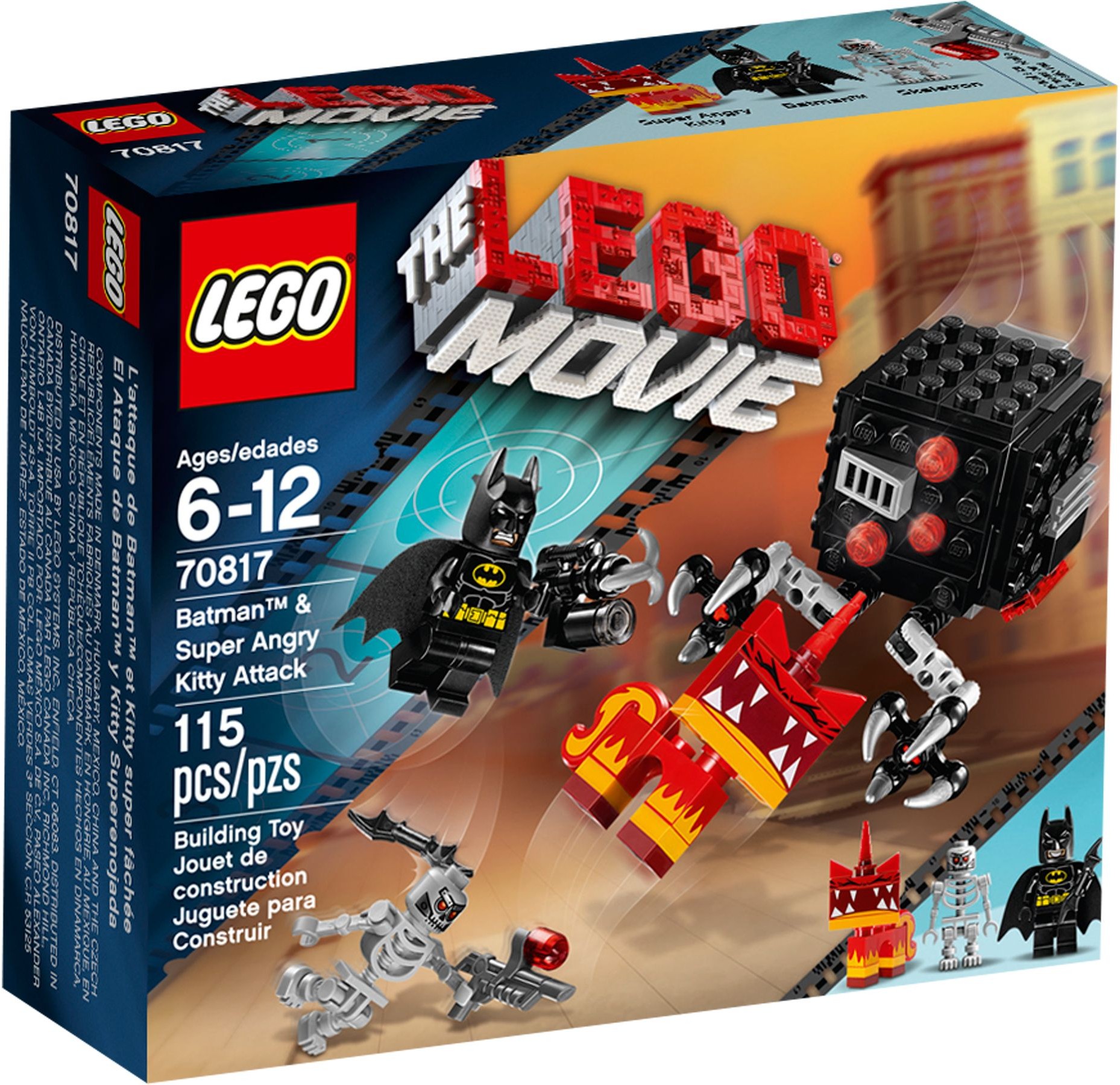 70817_alt1 70817 - The LEGO Movie: Batman & Super Angry Kitty Attack - Afbeelding 1
