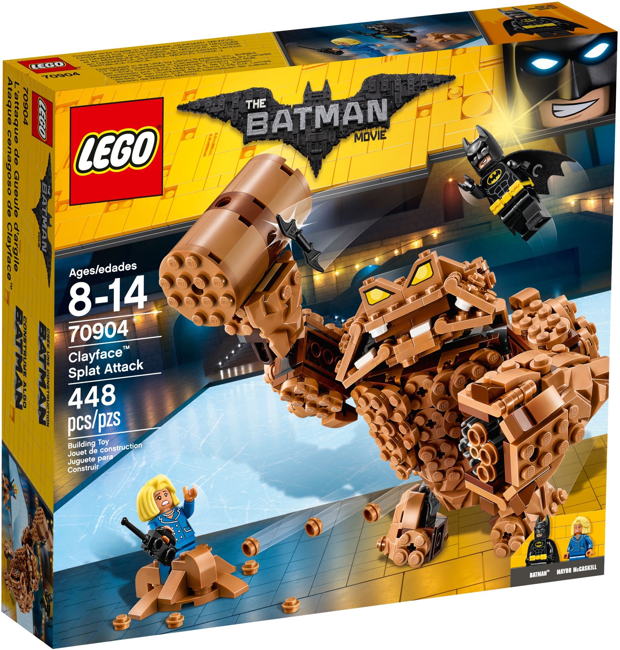 70904_alt1 Lego 70904 - The Lego Batman Movie: Clayface Splat Attack