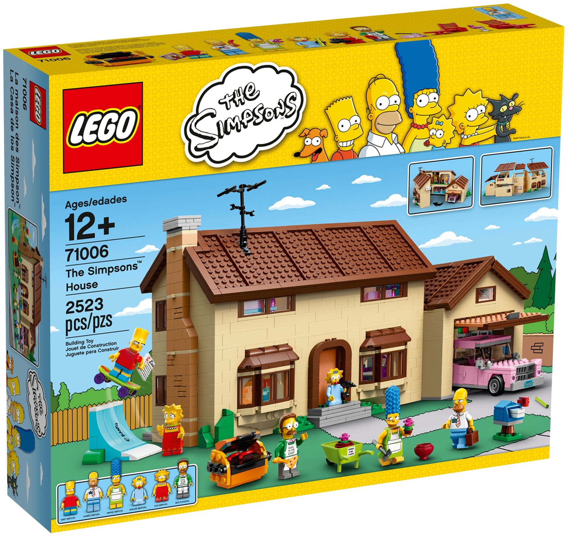 71006_alt1 Lego 71006 - The Simpsons: The Simpsons House