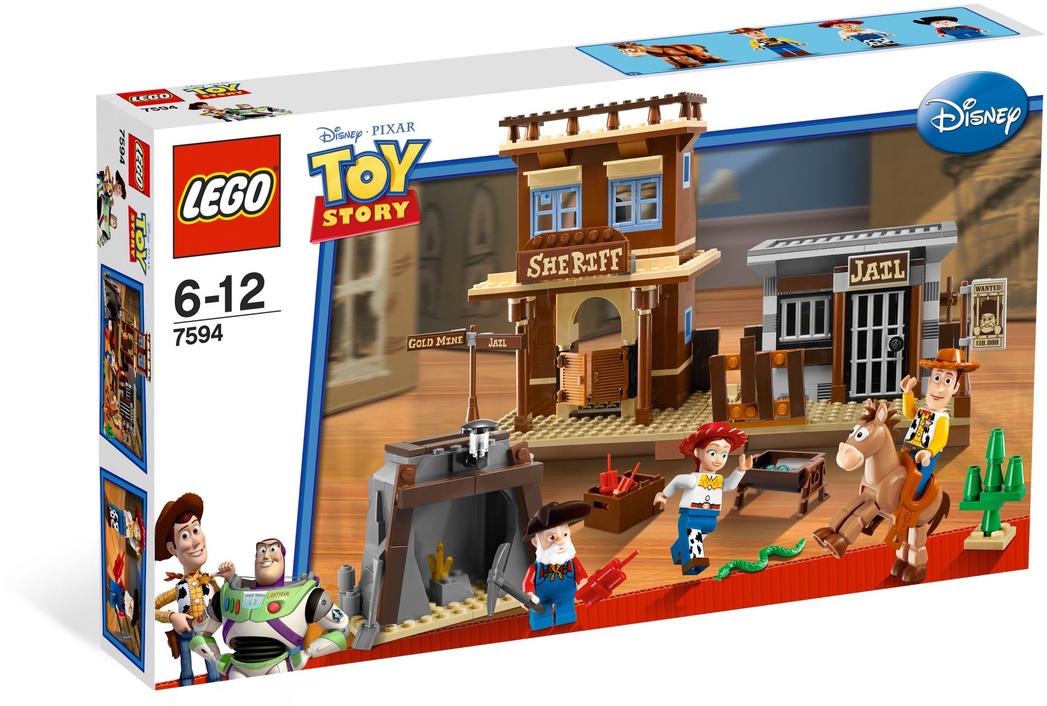 7594_alt1 Lego 7594 - Toy Story: Woody's Roundup!