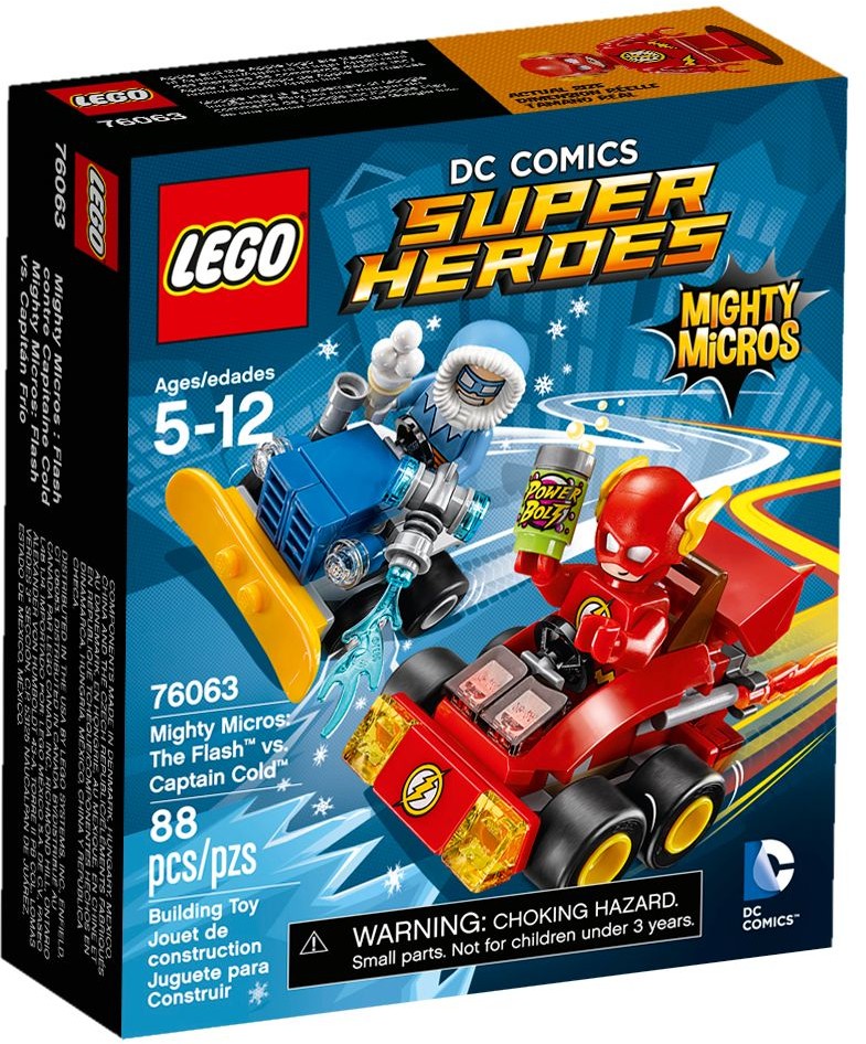 76063_alt1 Lego 76063 - Super Heroes: Mighty Micros: The Flash vs. Captain Cold