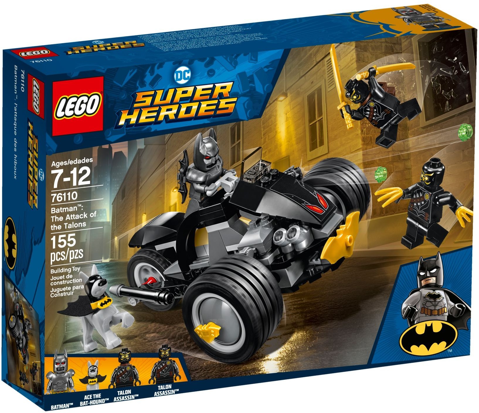 76110_alt1 Lego 76110 - Super Heroes: Batman: The Attack of the Talons