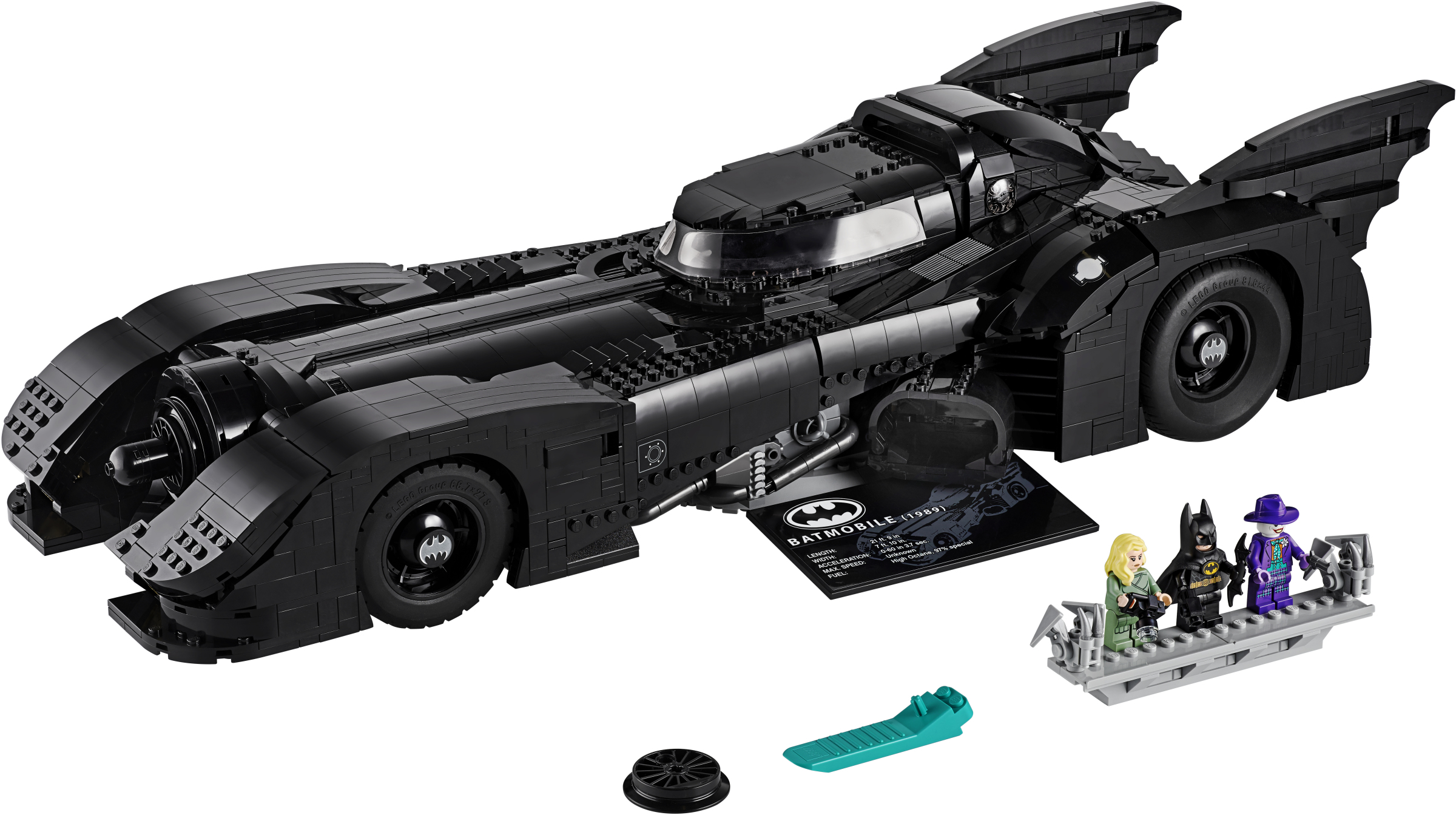 76139 76139 - Super Heroes: 1989 Batmobile - Afbeelding 1
